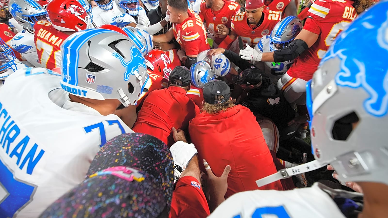 Lions S Brian Branch Suspended One Game For Sunday Night’s Postgame Altercation