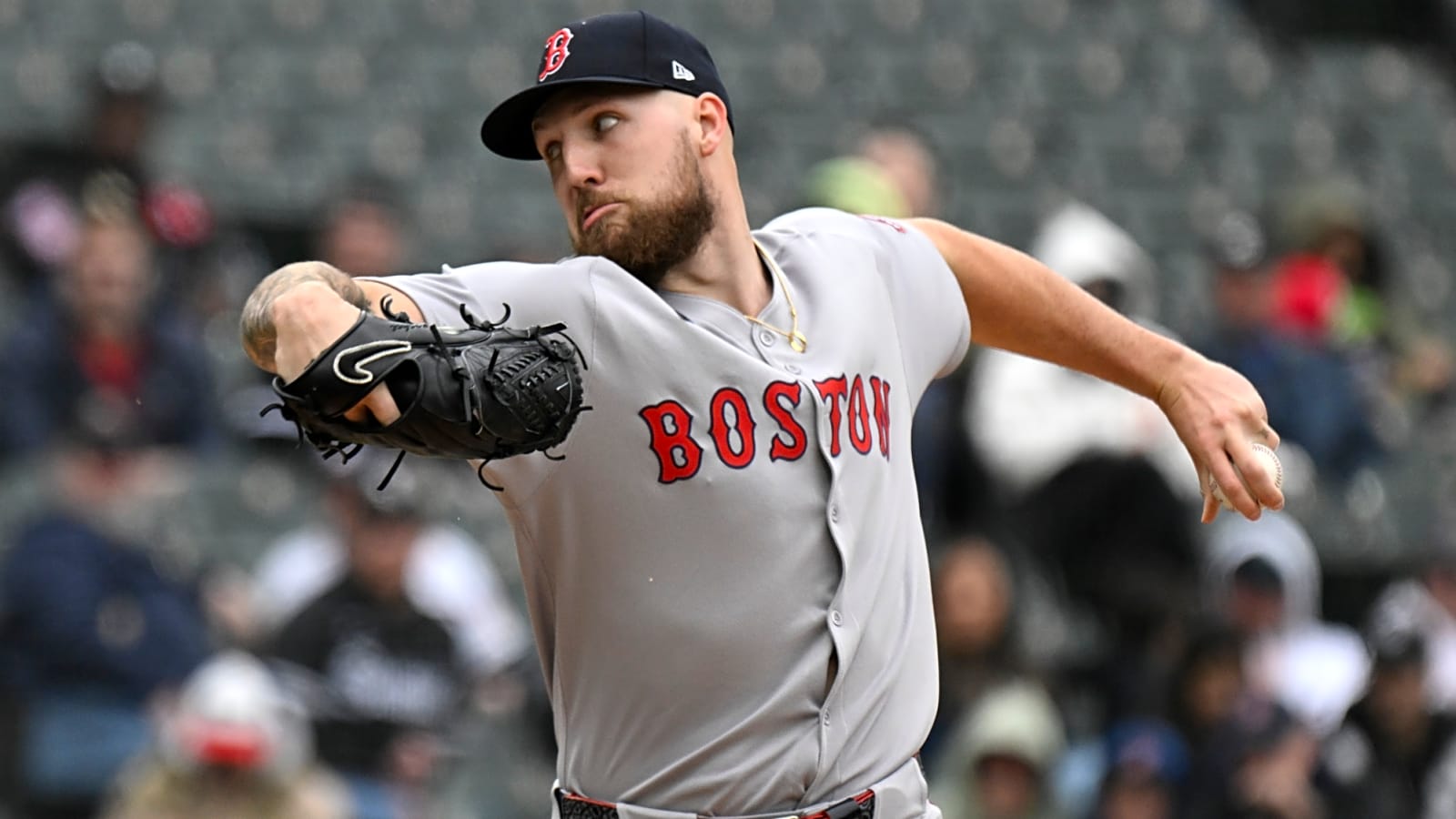 Red Sox's Crochet nearly throws no-hitter vs. former team