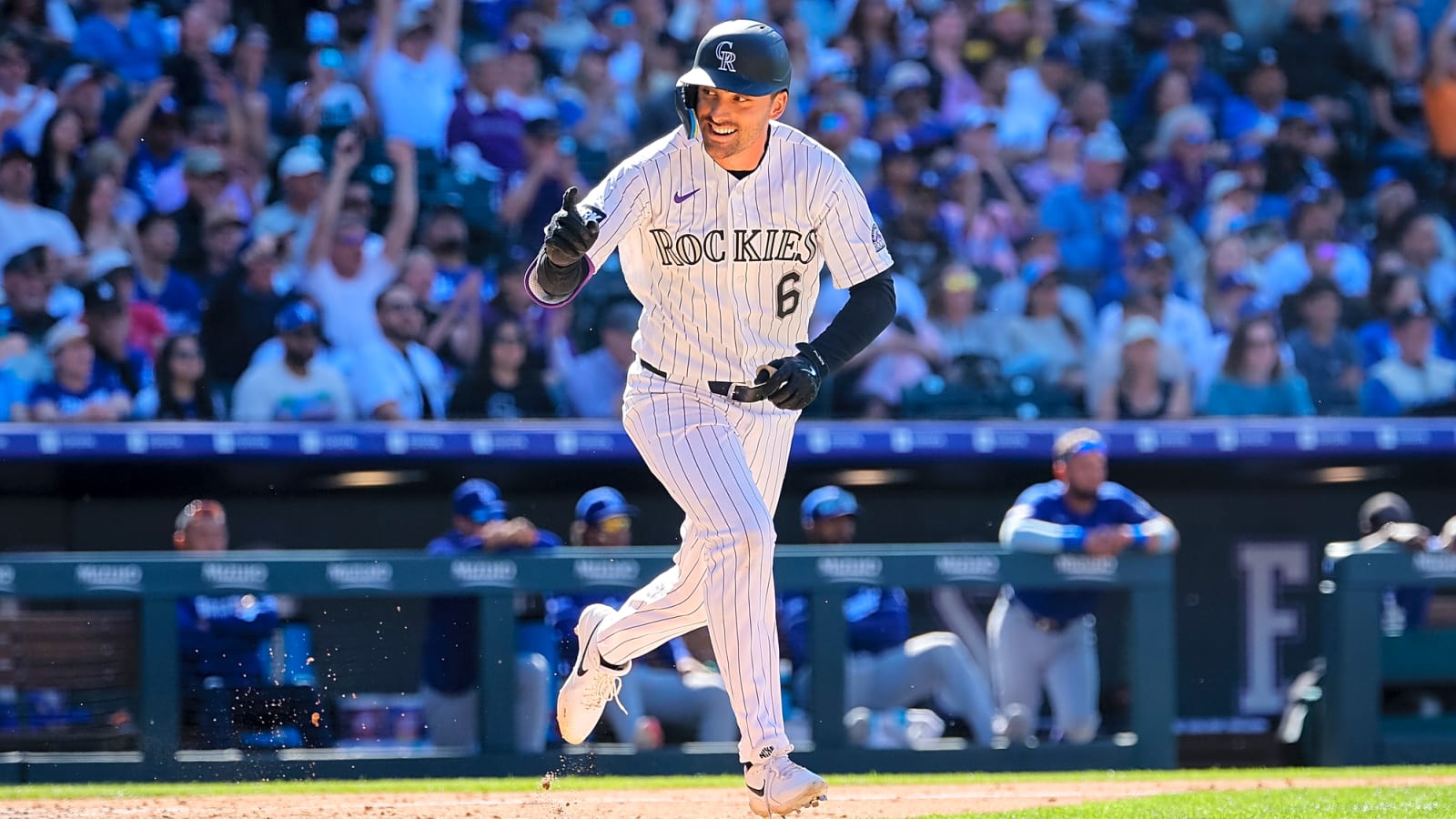 Édouard Julien plays a key role in the Rockies’ victory over the Dodgers