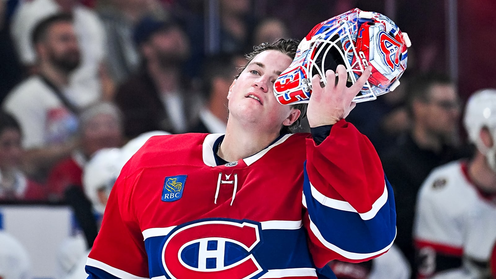 The ugly wound of Samuel Montembeault