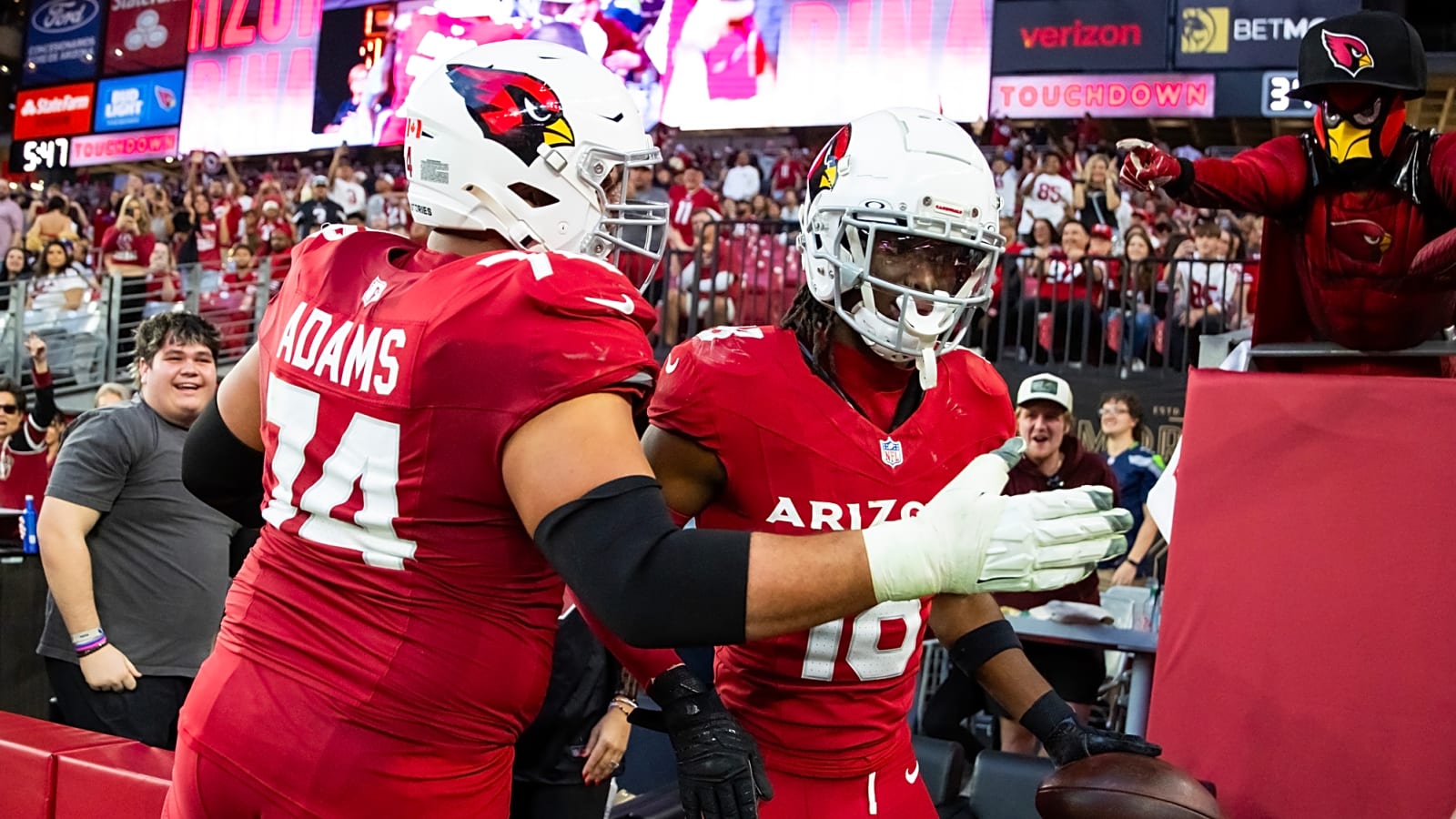 Cardinals legend Larry Fitzgerald high on Marvin Harrison Jr.’s future