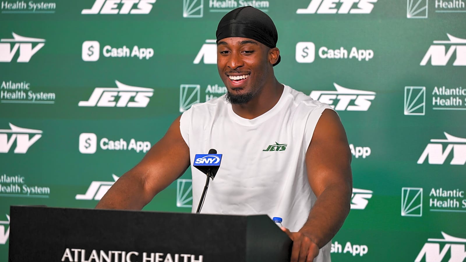Jets’ Breece Hall speaks on RB contracts around the NFL