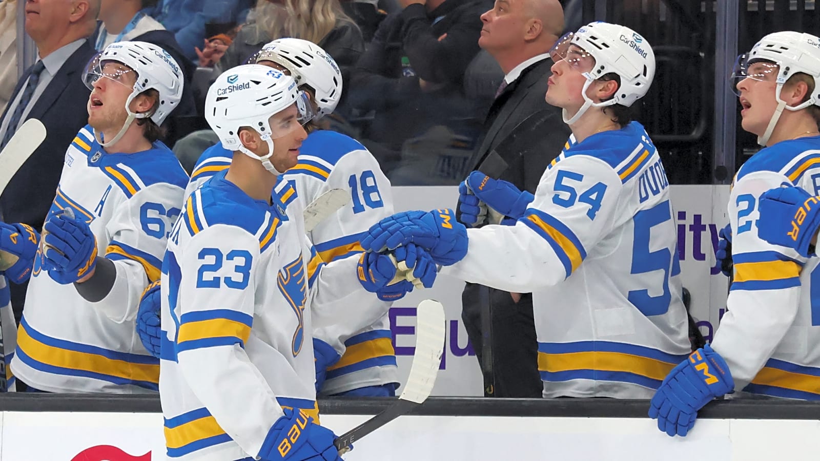 Blues place Logan Mailloux, Tyler Tucker on injured reserve