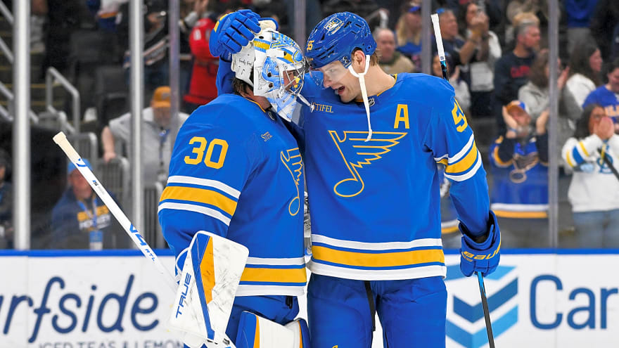 Joel Hofer Shines Again As St. Louis Blues Ride Hot Goaltending in 3–0 Win