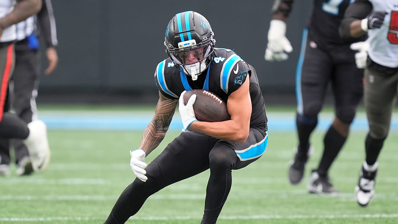 NFC Notes: Tetairoa McMillan, Tyler Shough, Falcons, Panthers, Saints