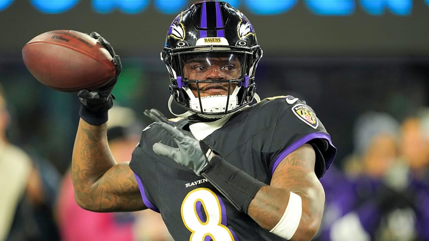 John Harbaugh has a feeling on Lamar Jackson playing vs. Steelers