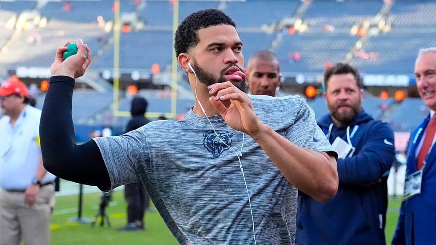 Caleb Williams Draws Criticism Over 'Unserious' Uniform Swag in Week 1 After Preseason Socks Jokes