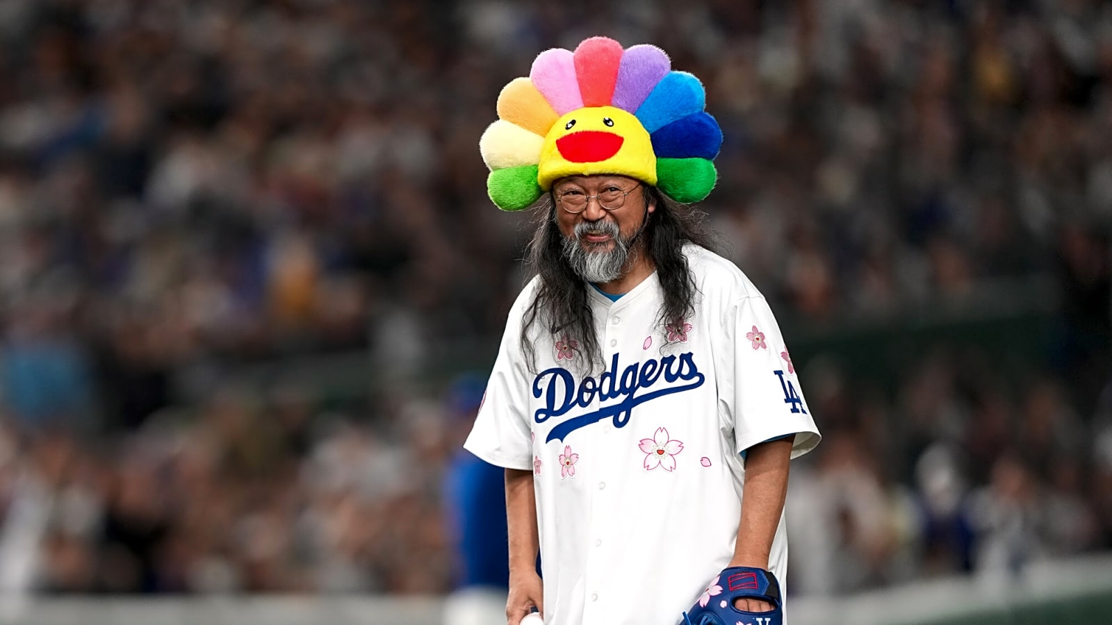 Takashi Murakami Sets Goal For First Pitch At Dodger Stadium
