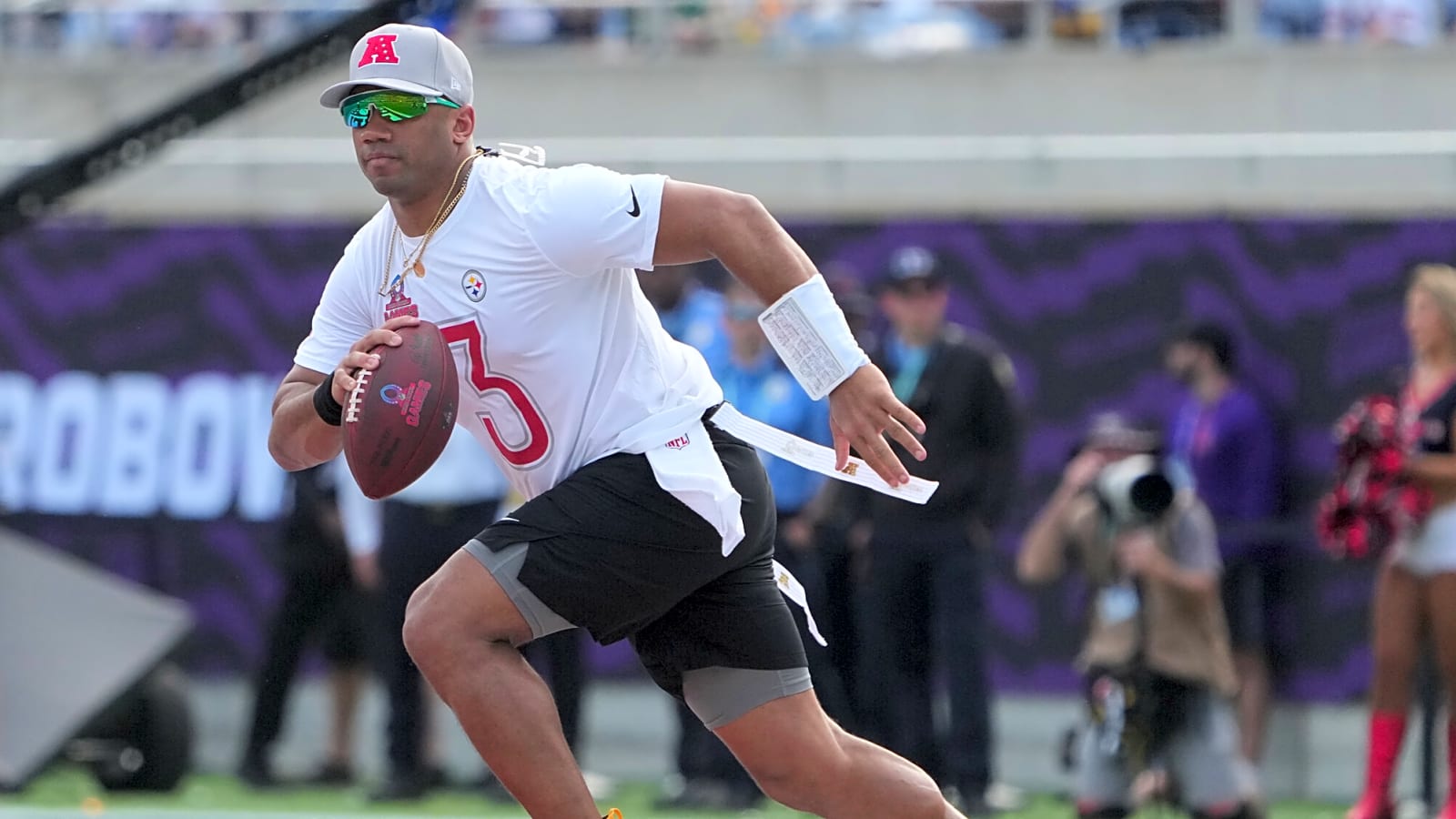 Russell Wilson was thrilled with Giants’ 4th round pick