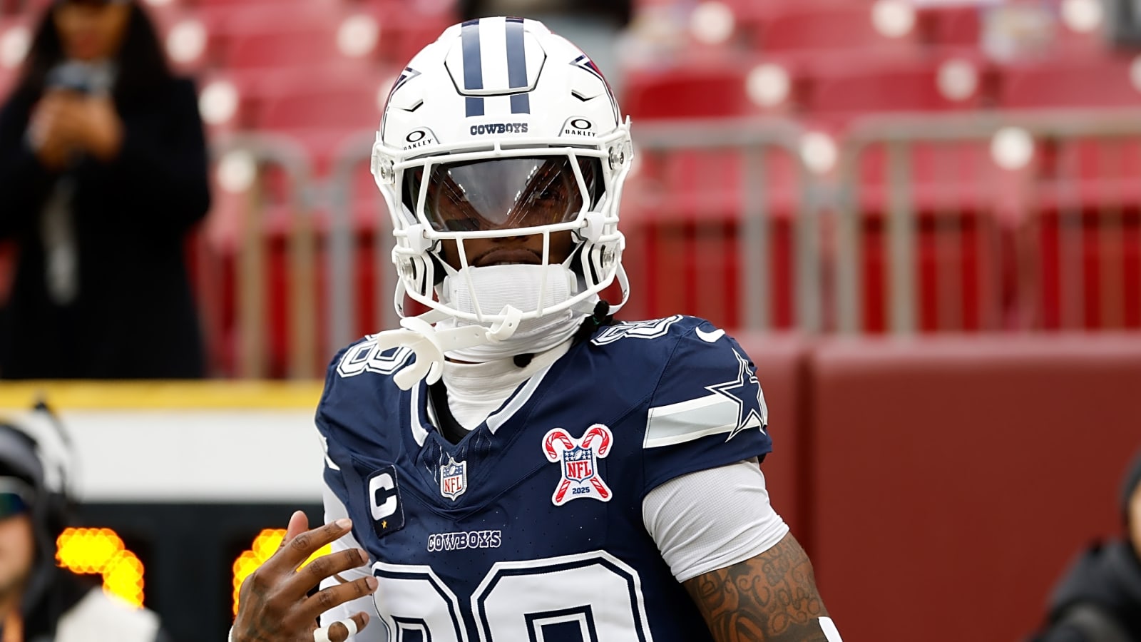 Lamb claps back at Harbaugh's uncalled-for shot at Cowboys