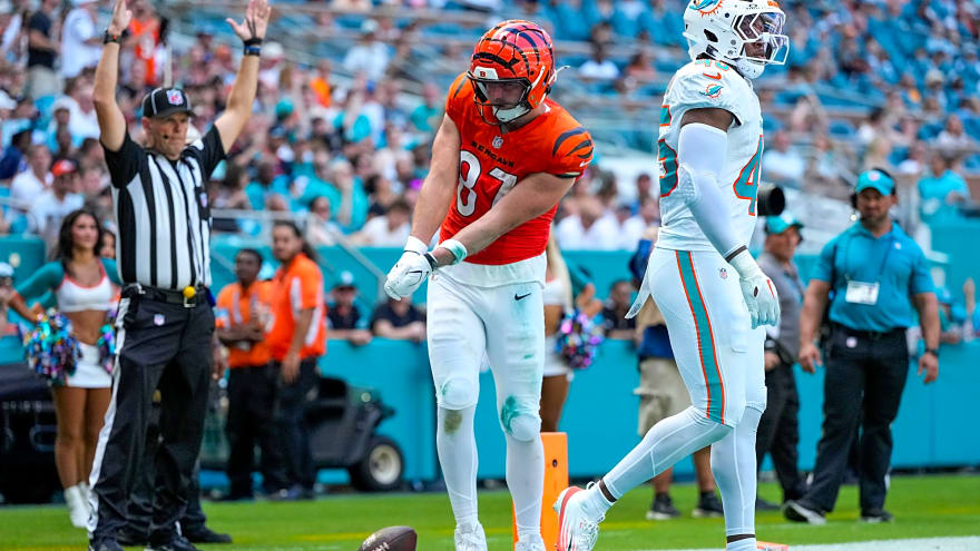 Bengals TE Tanner Hudson Suffers Pectoral Tear