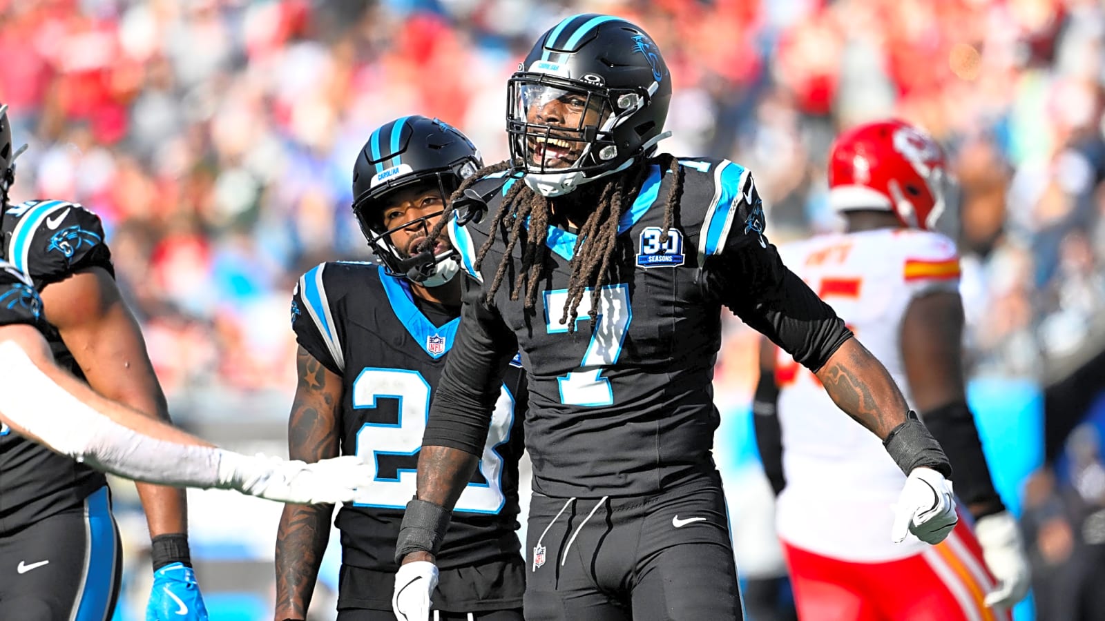 Panthers Discussed Trades Involving EDGE Jadeveon Clowney