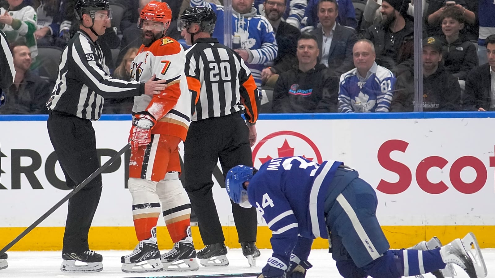 Radko Gudas injures another top NHL star