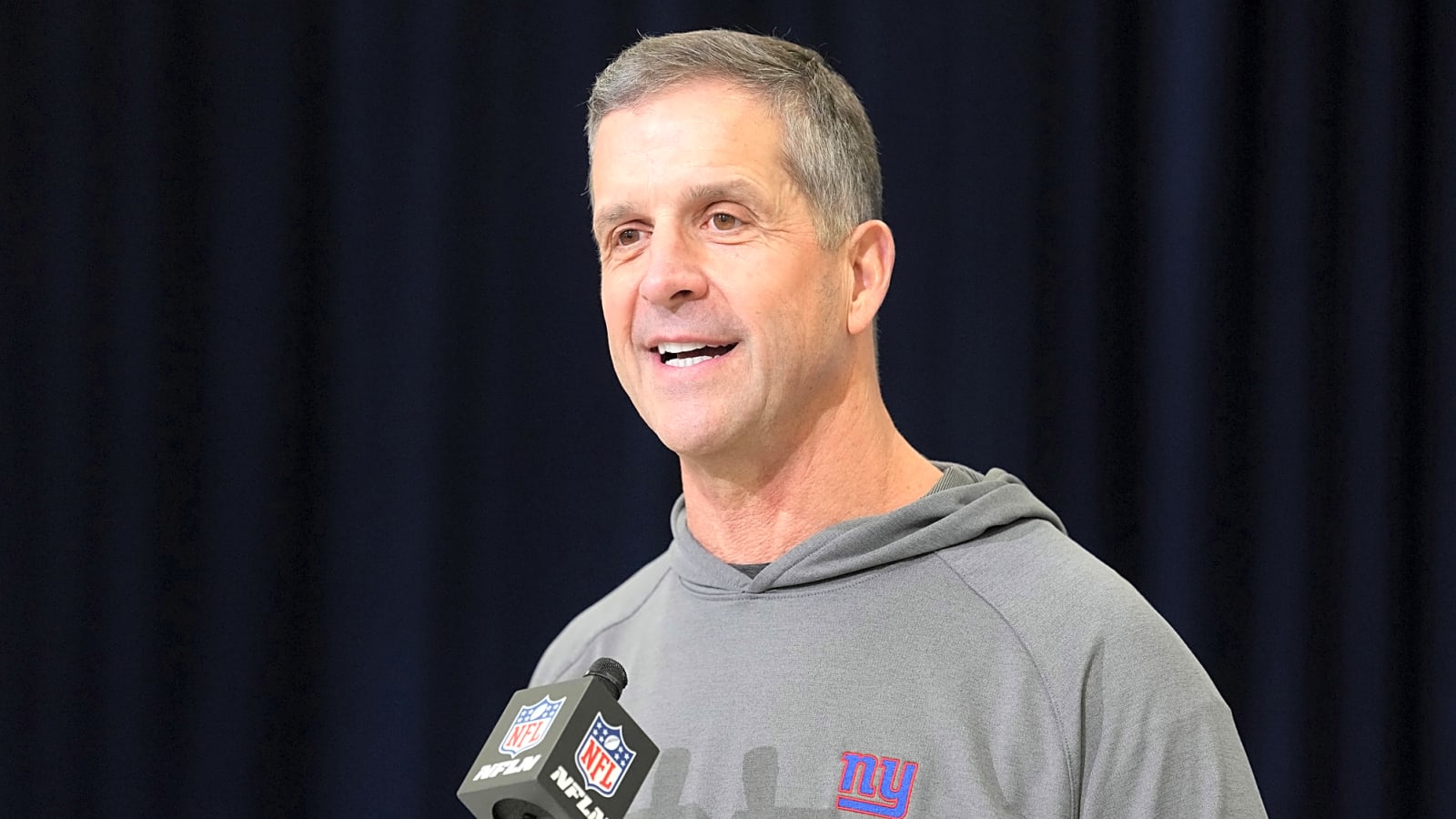 Giants' Harbaugh makes odd claim about final season with Ravens