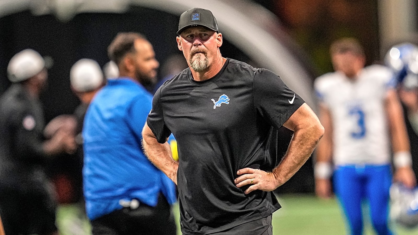 Dan Campbell Brushes Off Perceived Rivalry With Bears Head Coach Ben Johnson
