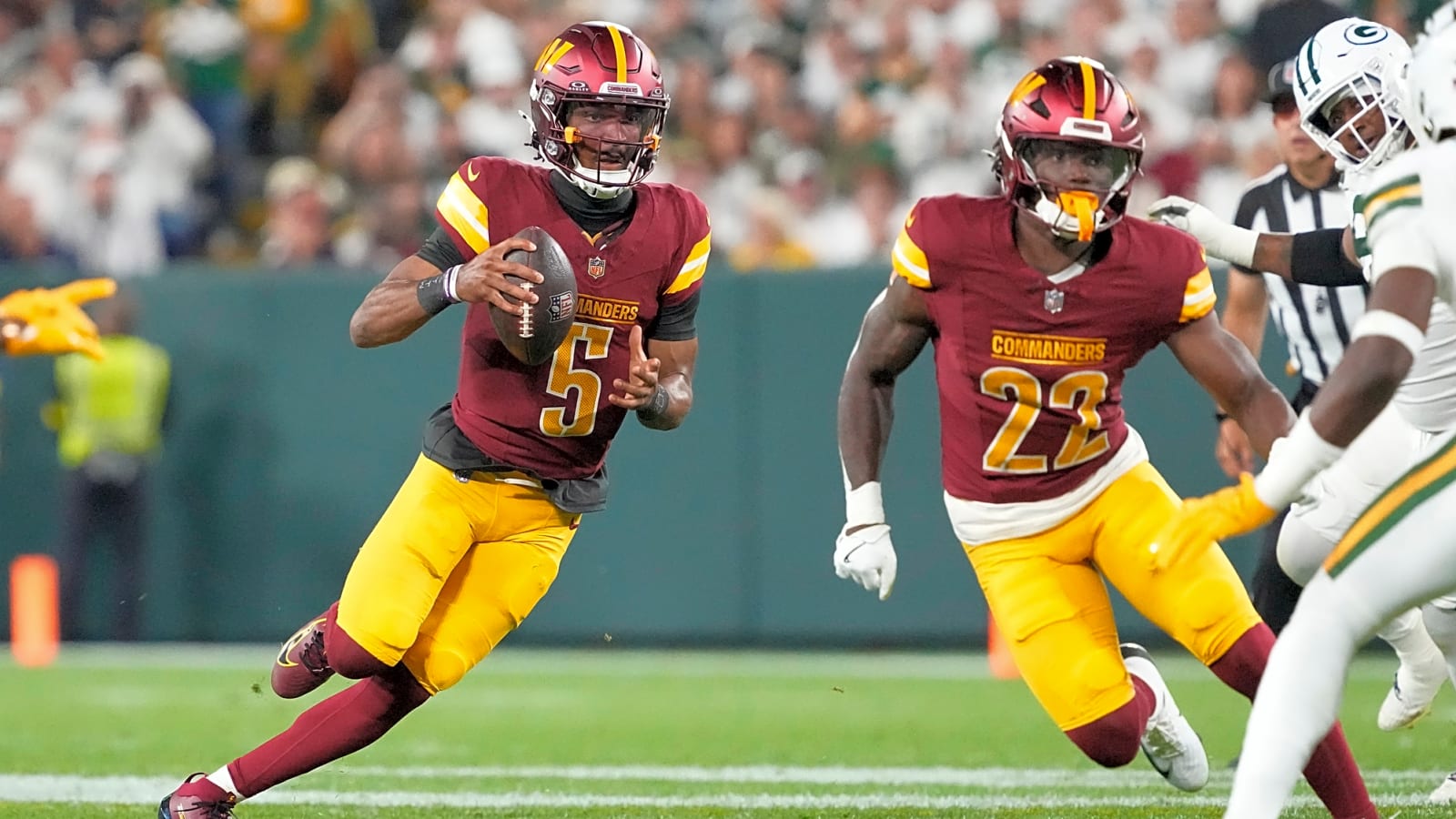Washington Commanders QB Jayden Daniels Suffers Knee Injury; Week 3 Status Uncertain