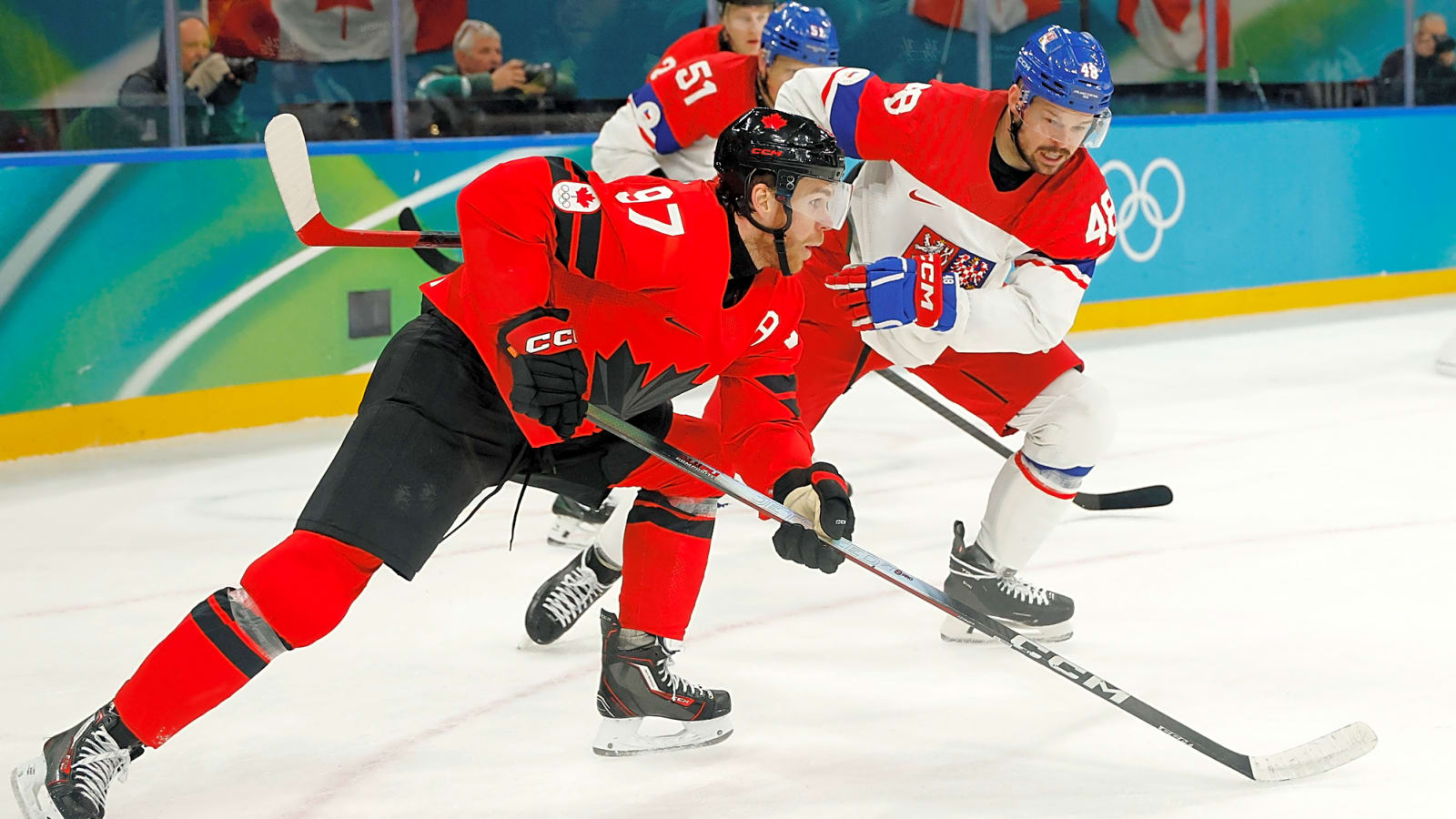 McDavid Throws Olympic Officials a Bone After Botched Call