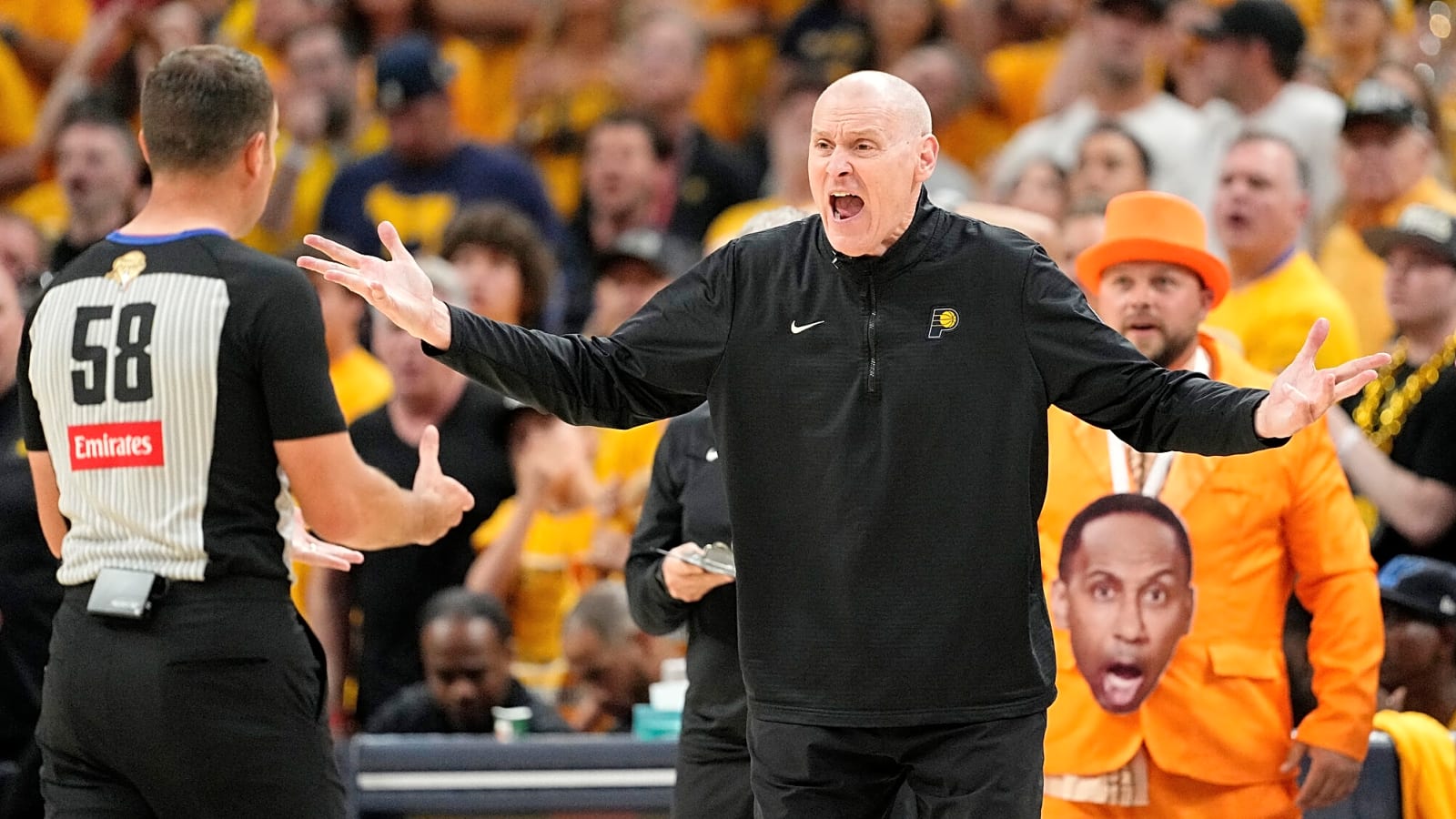 Pacers coach slams criticism of referee Scott Foster