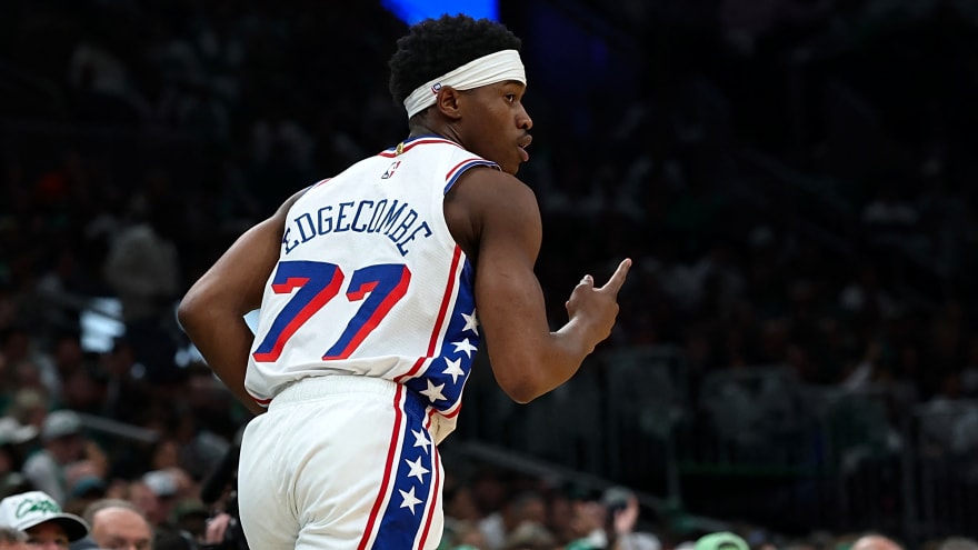 VJ Edgecombe on role with star-studded Sixers: ‘I just want to win’