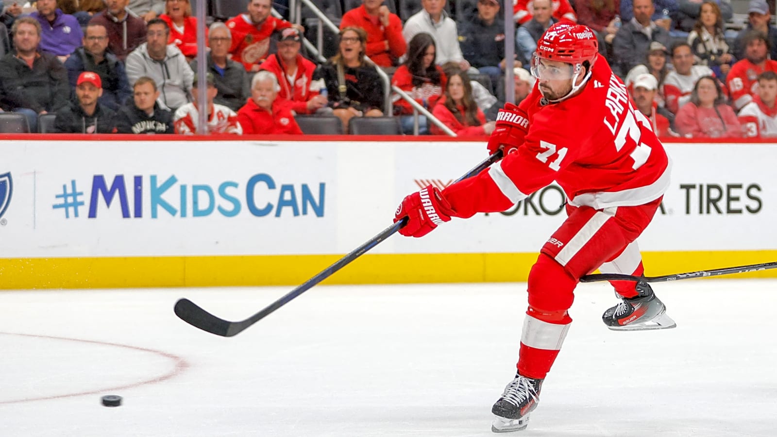 Chants for Dylan Larkin: 'I found it embarrassing'