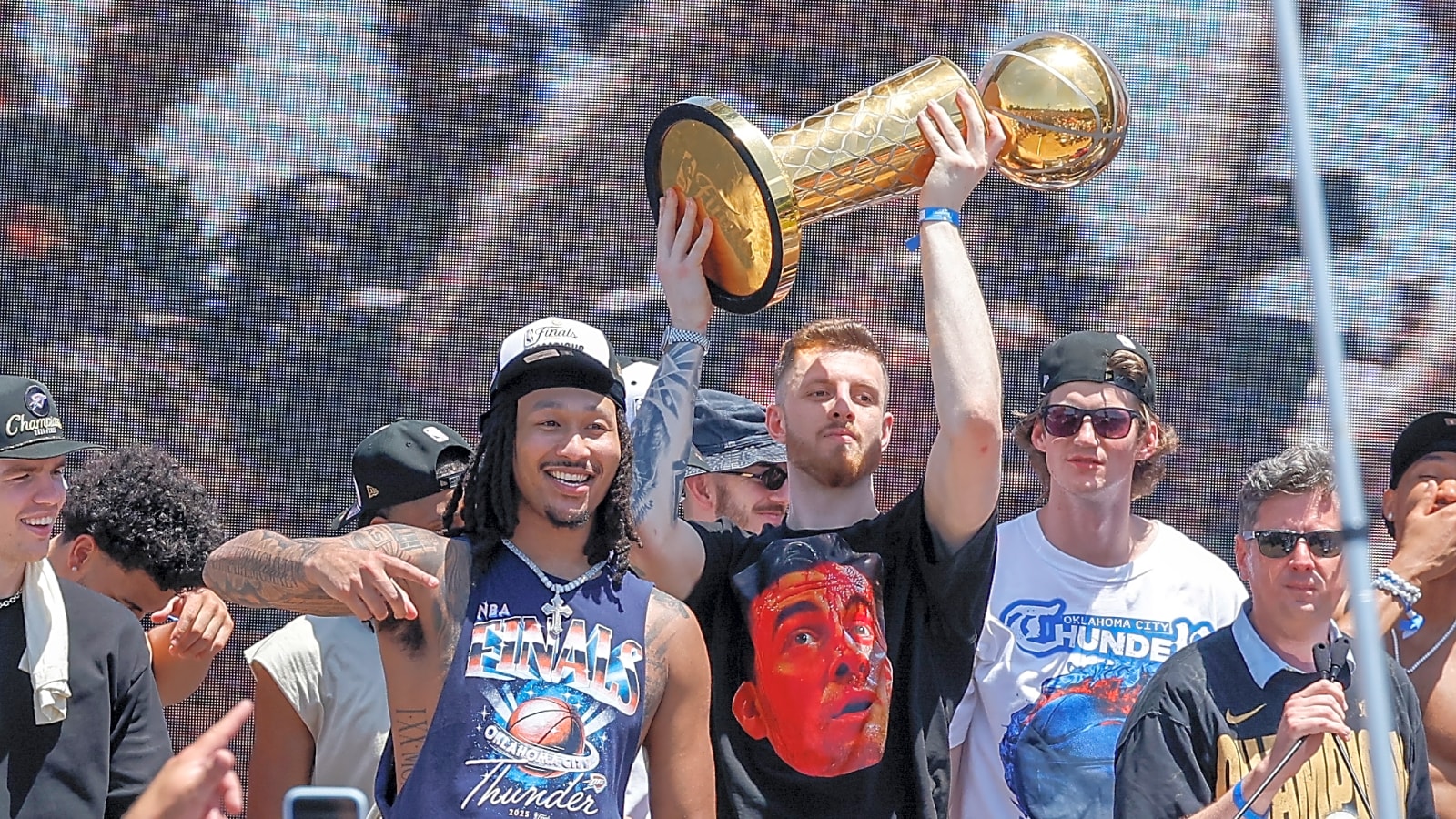 'YouTube Tutorial How to Pop Champagne': Isaiah Hartenstein Sheds More Light On OKC’s Awkward Celebration