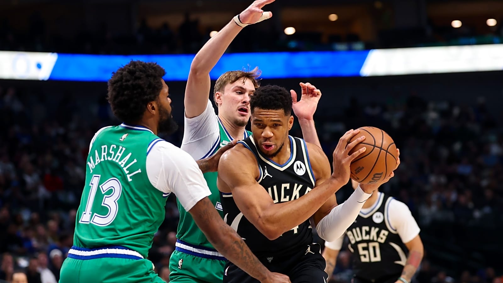 NBA Fans Go Berserk As Giannis Antetokounmpo Posterizes Cooper Flagg With A Thunderous Dunk