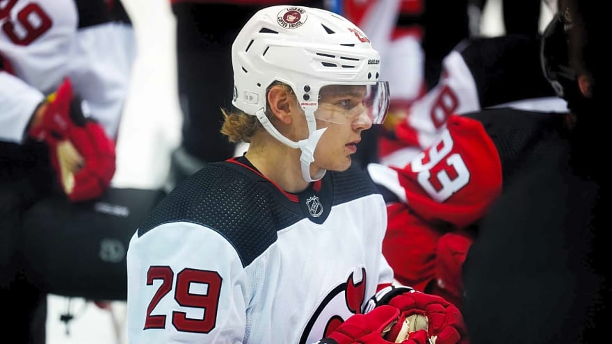 Top Devils prospect Lenni Hameenaho to make NHL debut