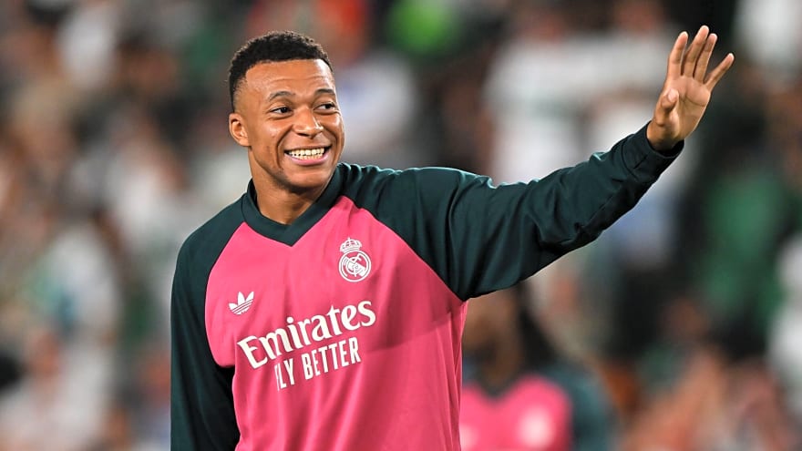 'Here I am, and very happy!' - Kylian Mbappe reveals Florentino Perez stayed in contact for 10 years before finally bringing him to Real Madrid