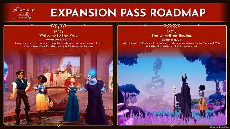 New Disney Dreamlight Valley Expansion: Storybook Vale Part 2, The Unwritten Realms