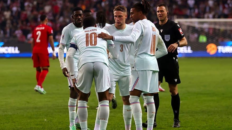 Manchester City star Rayan Cherki hails France's fluid football on 'poor pitch' in Zinedine Zidane's debut win over Turkey