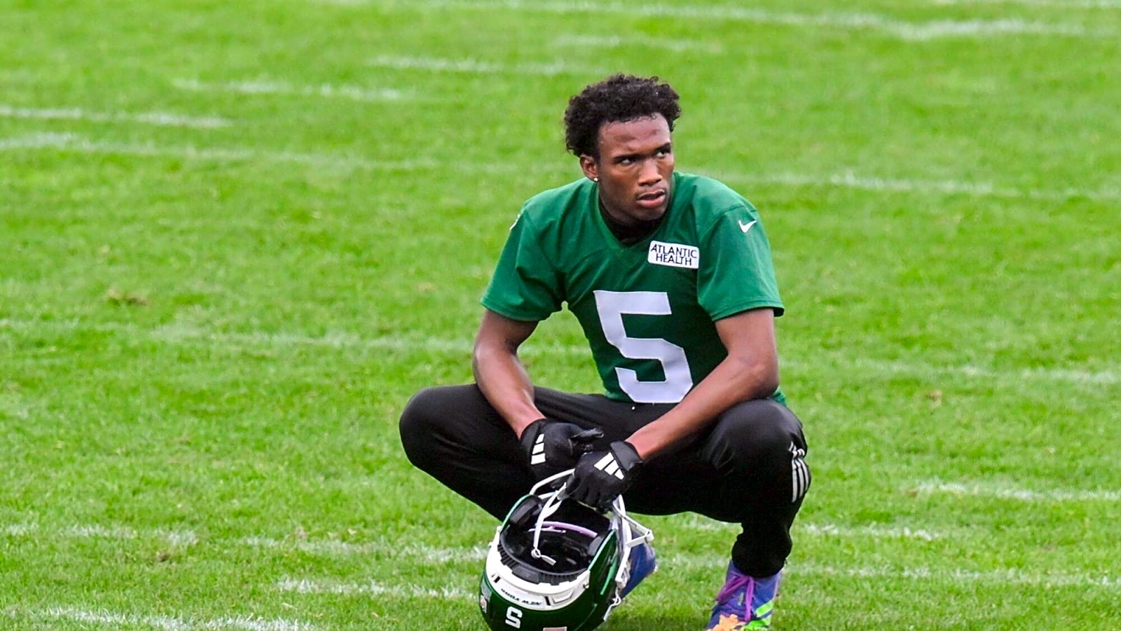 Jets’ Sauce Gardner and Garrett Wilson send strong message by showing up to minicamp