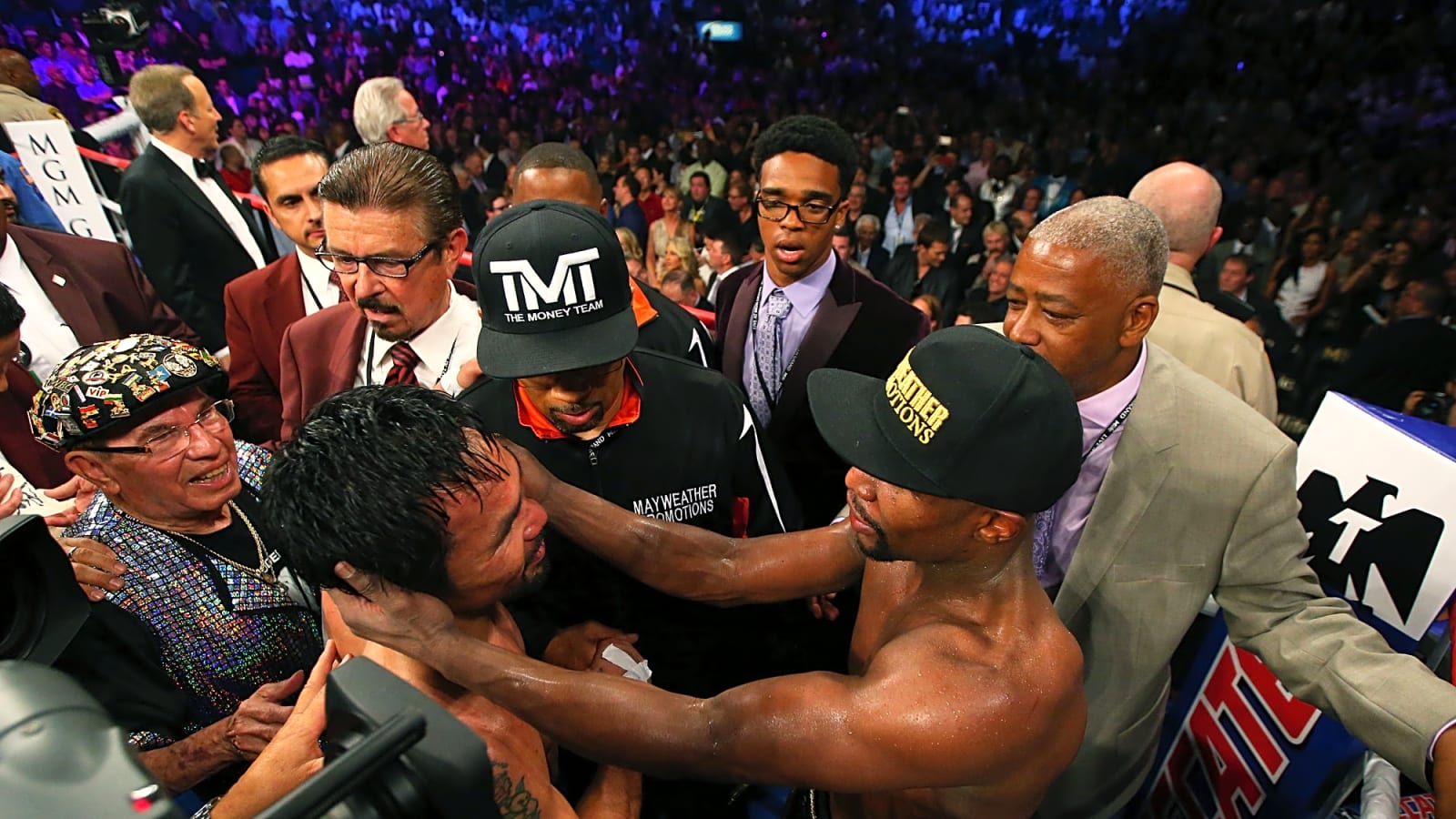 Manny Pacquiao Still Salty Over Floyd Mayweather Loss – ‘I Hurt My Shoulder’