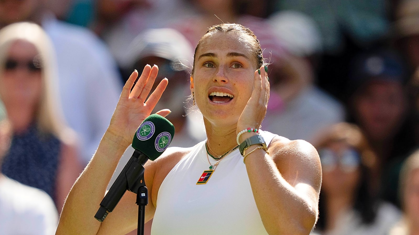 'I have to keep fighting' -Aryna Sabalenka gets candid on tough victory over Laura Siegemund as Wimbledon semis await