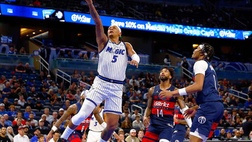 Orlando Magic Blow Out Washington Wizards in 126-109 Final to Snap Two-Game Skid