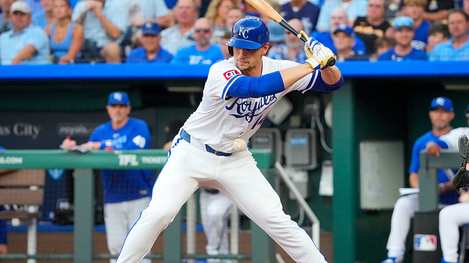 Jac Caglianone launches first dinger at home park, Kauffman Stadium