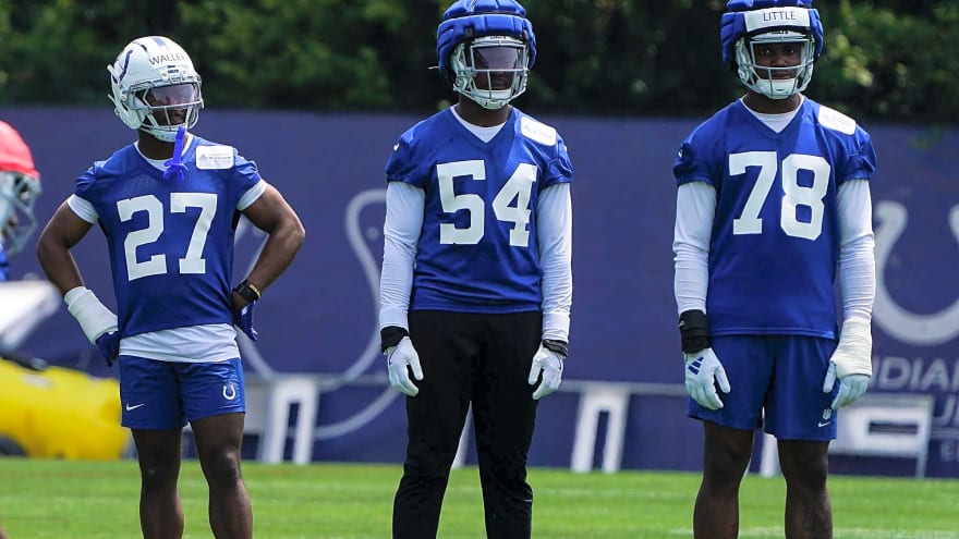 Colts rookie CB could see field early