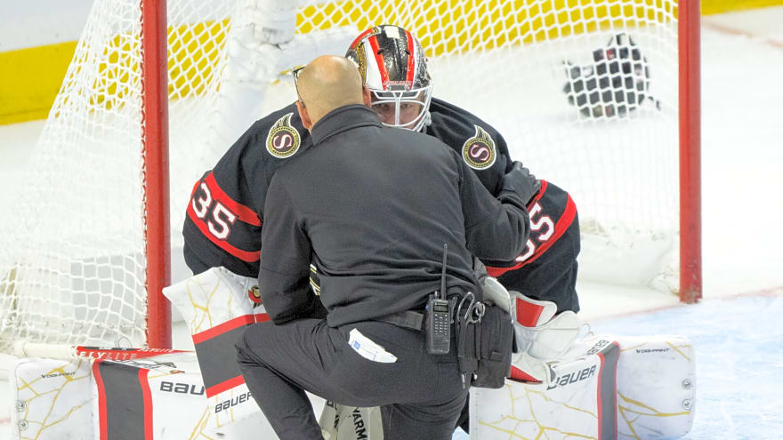 Senators could be in trouble if Linus Ullmark is out long-term