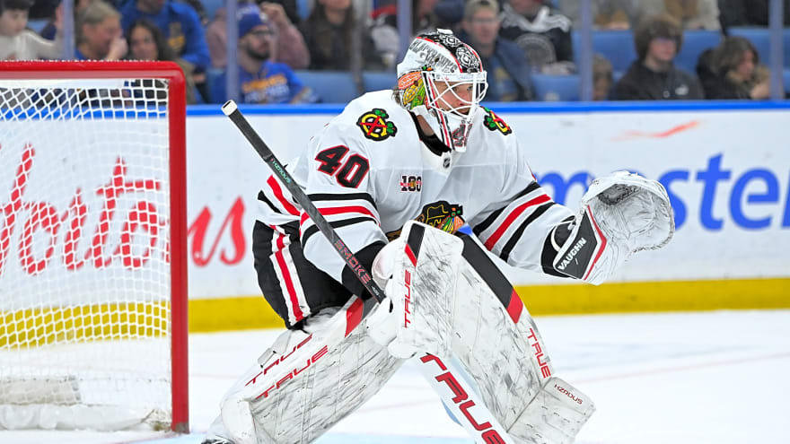 Recap: Blackhawks beat down in Buffalo, drop 9-3 loss to Sabres