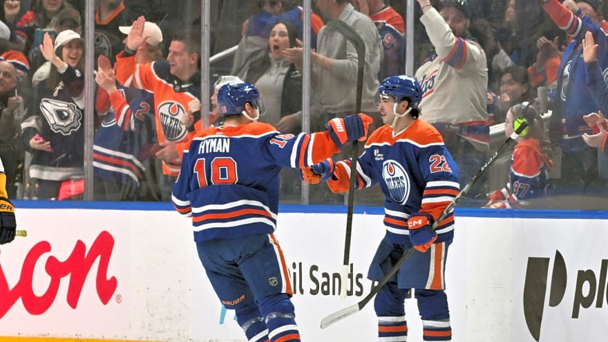 A look at Oilers’ forward line combinations that could have the most upside with Leon Draisaitl sidelined