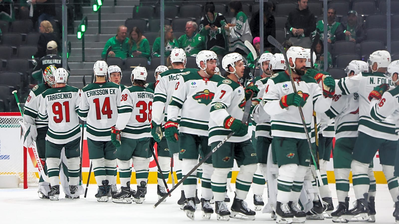 Wild showcase newfound confidence in blowout win
