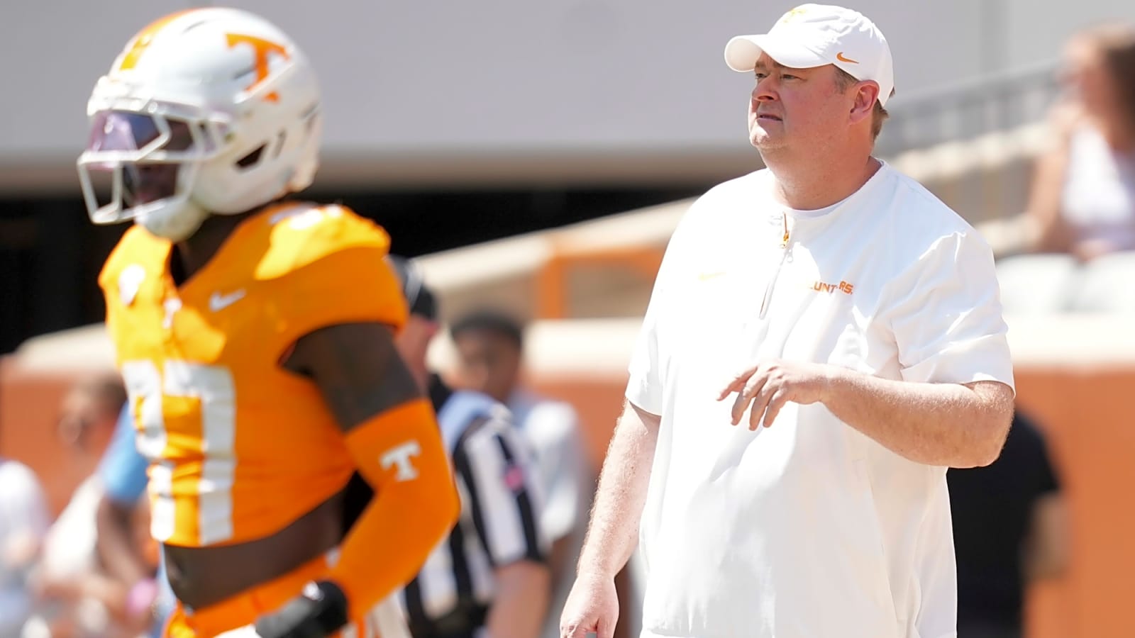 Josh Heupel and the Tennessee Vols football program ended the week with some not positive news