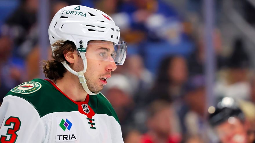 Quinn Hughes says facing Canucks for first time since trade won’t feel real until puck drop