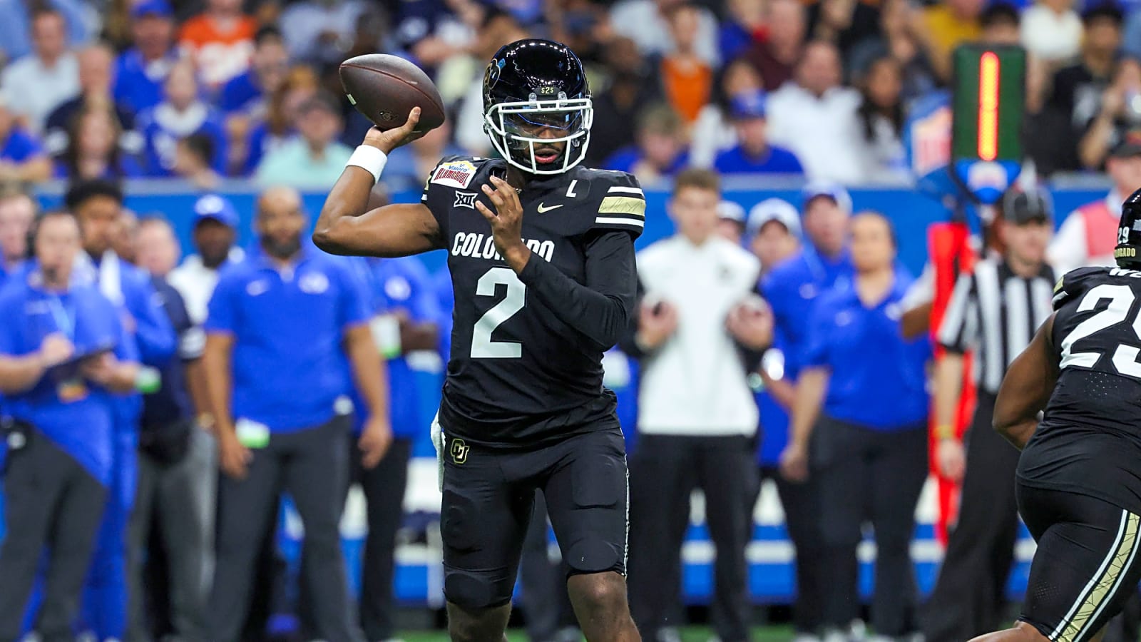 ESPN cuts Shedeur Sanders&#39; party feed over rival coverage on screens