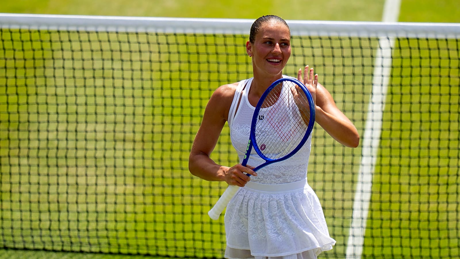 Marta Kostyuk, Jasmine Paolini reach Wimbledon quarterfinals