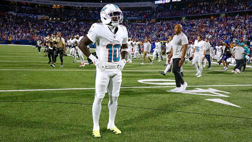 Dolphins clear $23M in cap space by cutting the fastest receiver of his generation