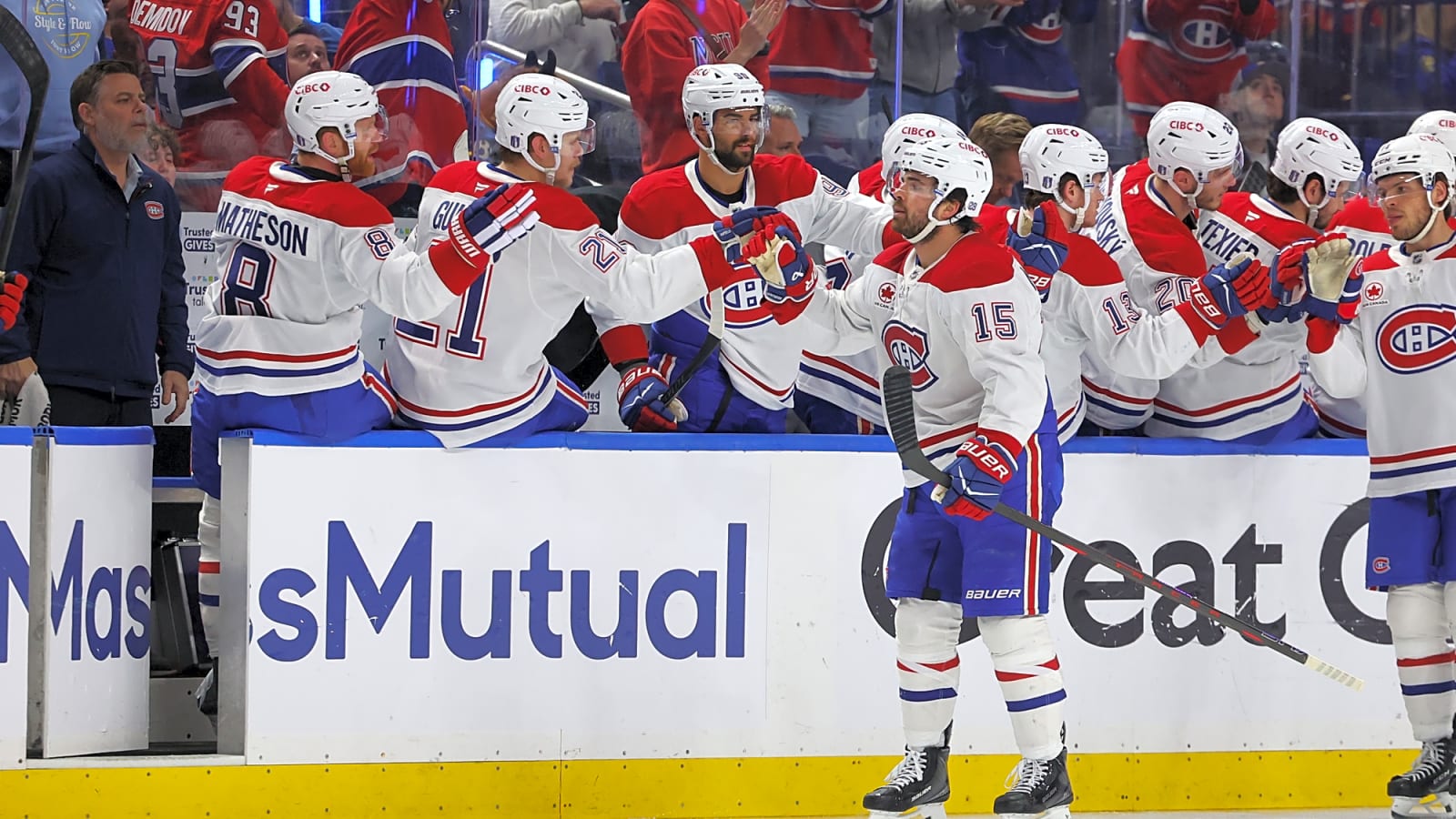 Alex Newhook stole Phillip Danault’s coffee before the game (and it paid off)