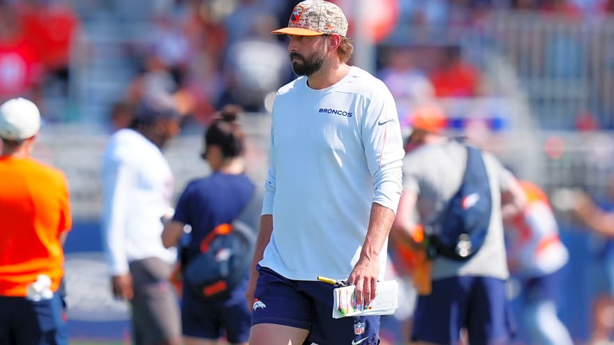 A loud message was sent at Broncos practice by a coach, and it was definitely heard by everyone in Denver