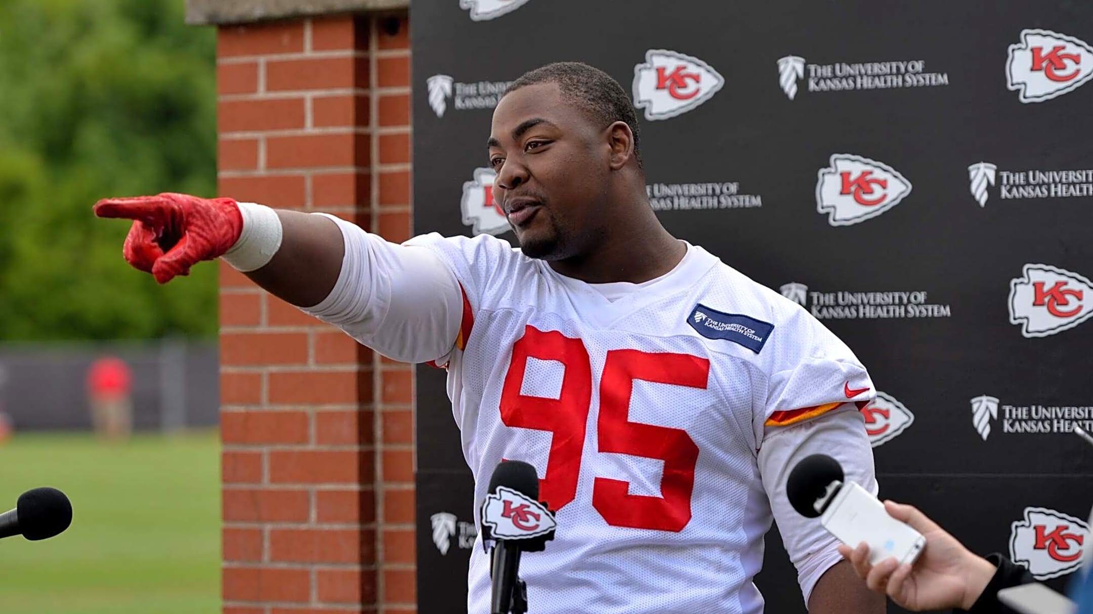 Andy Reid and the Kansas City Chiefs just got exactly what they asked for and more on the first day of OTAs