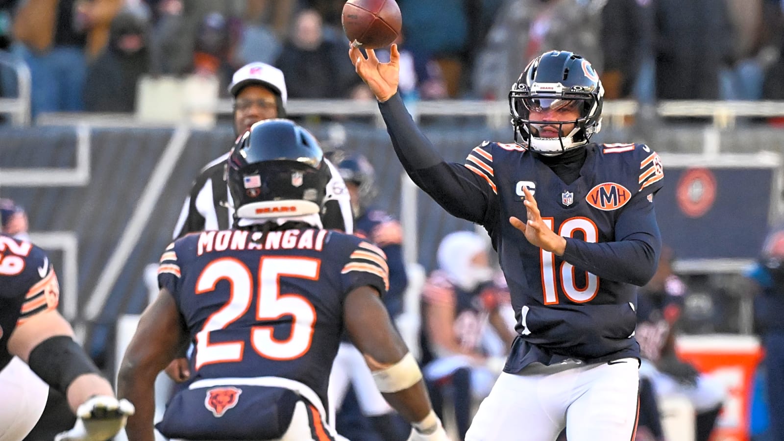Bears roll past Browns in freezing conditions, 31-3