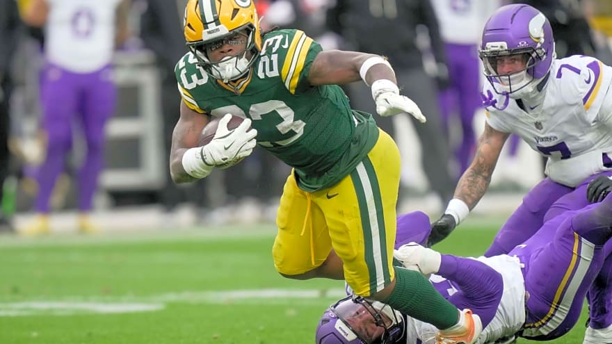Packers’ Emanuel Wilson makes revealing admission after standout first start in 23-6 win against Vikings